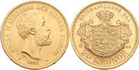 OSKAR II (1872-1907). 20 kronor 1899