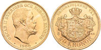 OSKAR II (1872-1907). 20 kronor 1900