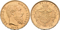 BELGIEN / BELGIUM. 20 francs 1876