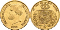 BRASILIEN / BRAZIL. 10.000 reis 1856