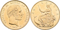 DANMARK / DENMARK. 20 kroner 1873