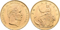 DANMARK / DENMARK. 20 kroner 1873