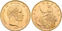 DANMARK / DENMARK. 20 kroner 1900