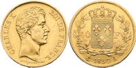 FRANKRIKE / FRANCE. 40 francs 1830