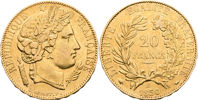 FRANKRIKE / FRANCE. 20 francs 1850