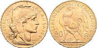 FRANKRIKE / FRANCE. 20 francs 1913