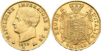 ITALIEN / ITALY. 40 lire 1814