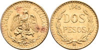 MEXIKO / MEXICO. 2 pesos 1945