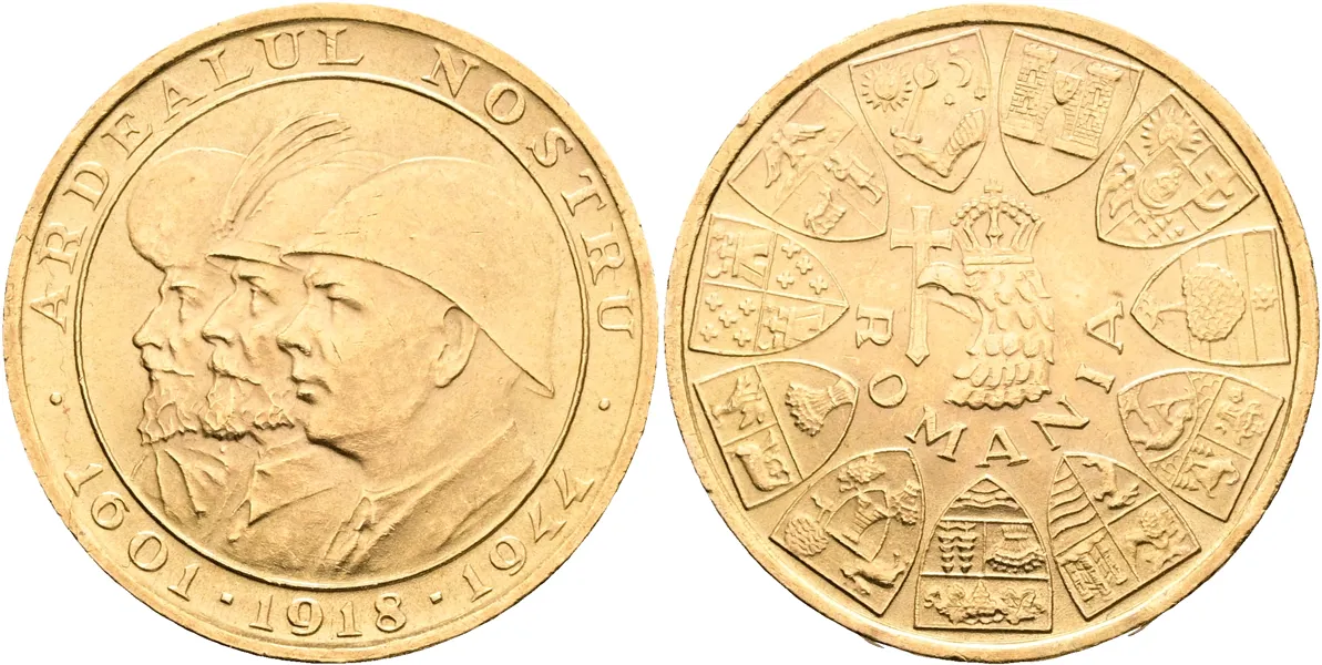 RUMÄNIEN / ROMANIA. 20 lei 1944