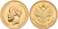 RYSSLAND / RUSSIA. 10 rubel 1902