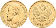 RYSSLAND / RUSSIA. 5 rubel 1898