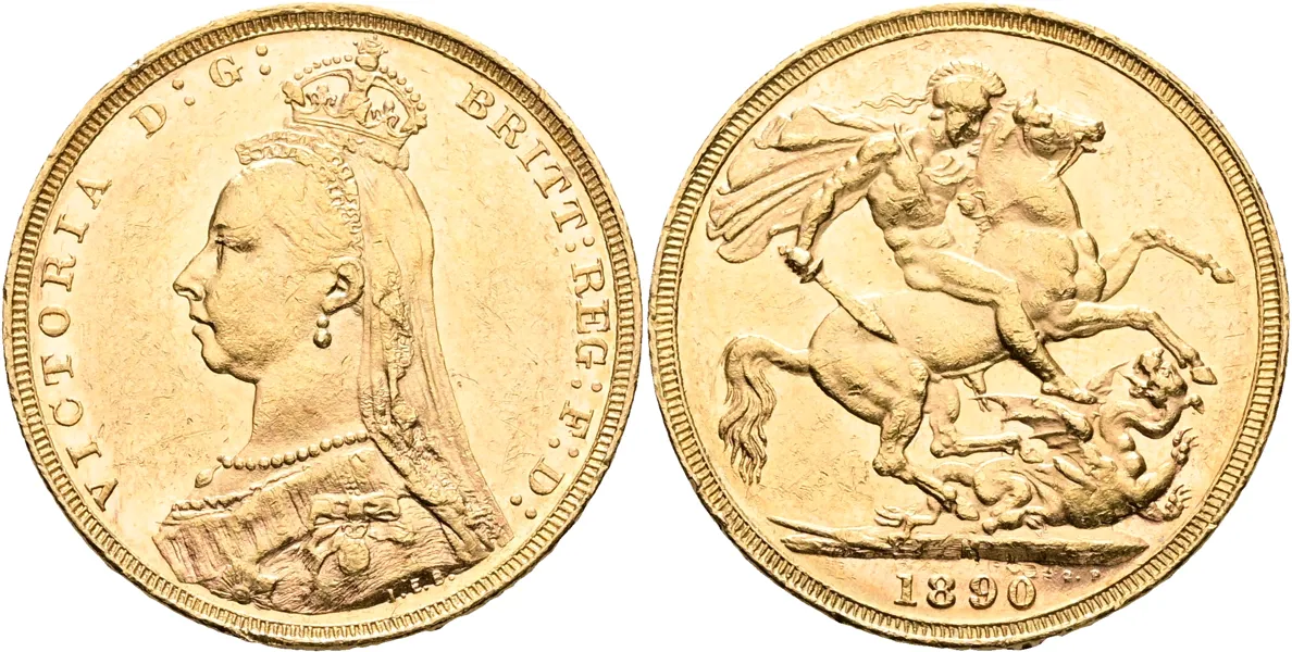 STORBRITANNIEN / GREAT BRITAIN. Sovereign 1890