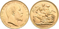 STORBRITANNIEN / GREAT BRITAIN. Sovereign 1908
