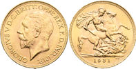 STORBRITANNIEN / GREAT BRITAIN. Sovereign 1931