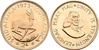 SYDAFRIKA / SOUTH AFRICA. 2 rand 1973