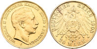 TYSKLAND-PREUSSEN / GERMANY-PRUSSIA. 20 mark 1908