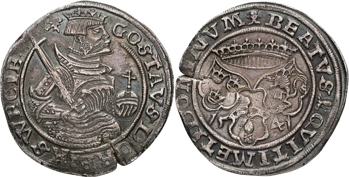 GUSTAV I (1523 -1560). Mark 1541