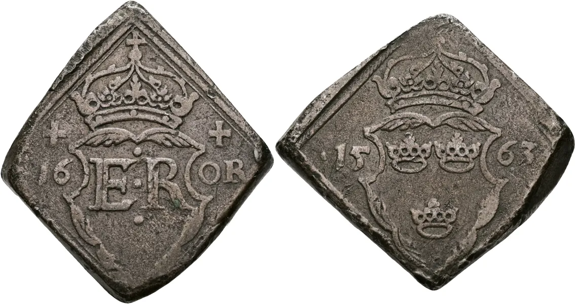 ERIK XIV (1560-1568). 16 öre 1563
