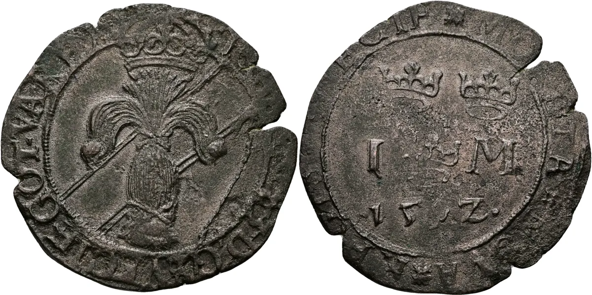 JOHAN III (1568-1592). Mark 1592