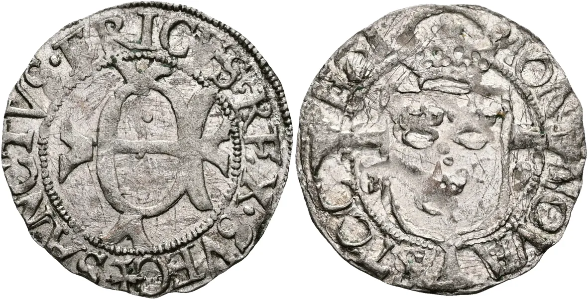 JOHAN III (1568-1592). Örtug 1589