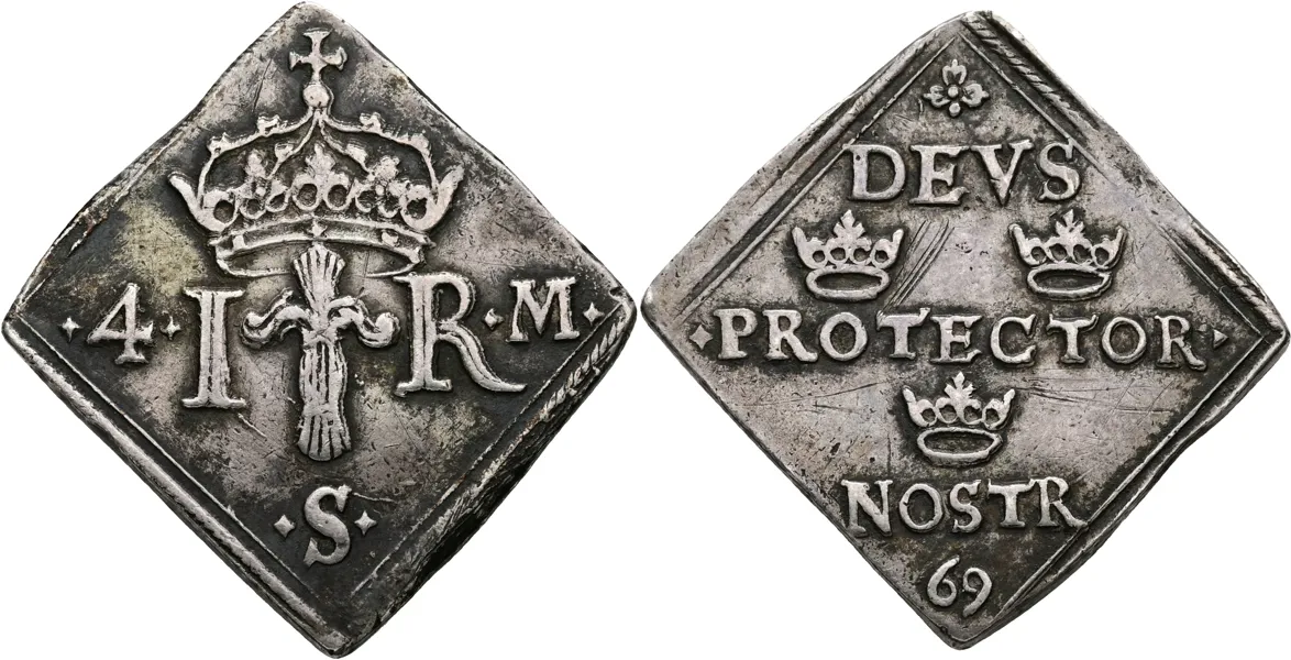 JOHAN III (1568-1592). 4 mark 1569