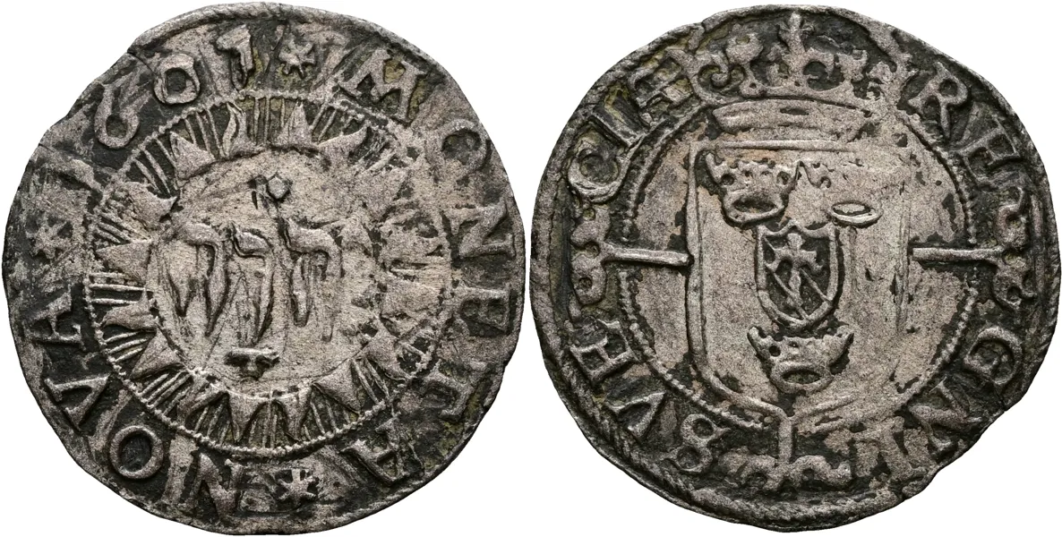 KARL, RIKSFÖRESTÅNDARE (1598-1604). Öre 1601