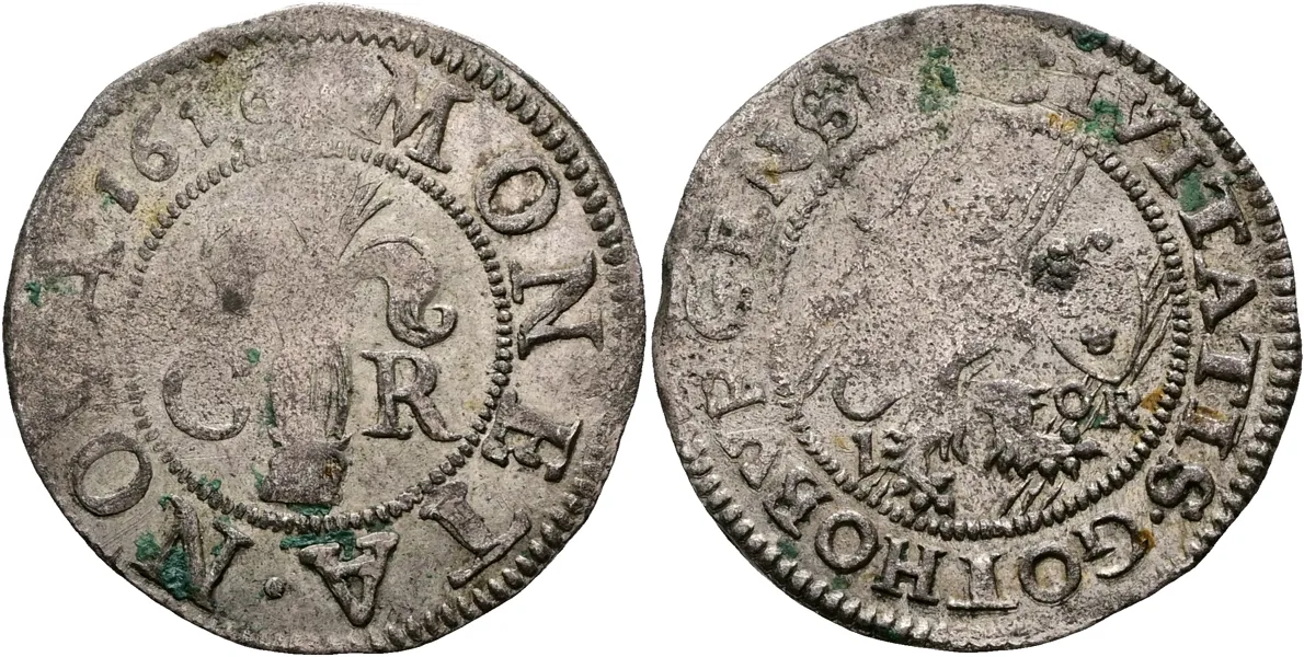 KARL IX (1604-1611). Öre 1610