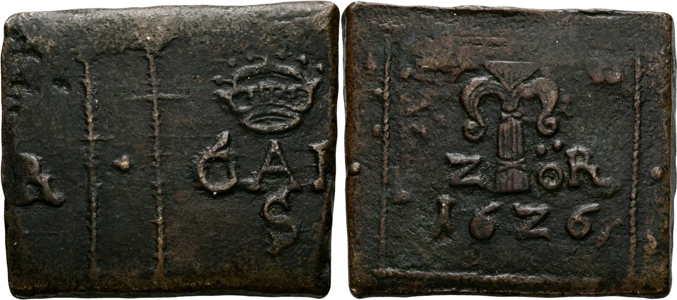 GUSTAV II ADOLF (1611-1632). 2 öre 1626