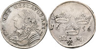 KARL X GUSTAV (1654-1660). 2 mark 1656