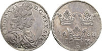 KARL XI (1660-1697). Mark 1688