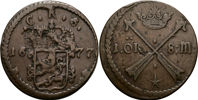 KARL XI (1660-1697). Öre SM 1677