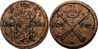 KARL XI (1660-1697). Öre SM 1680