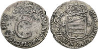 KARL XI (1660-1697). 4 rundstück 1671