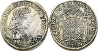 KARL XI (1660-1697). 2/3 taler 1684