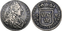KARL XII (1697-1718). 4 mark 1703
