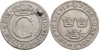 KARL XII (1697-1718). 4 öre 1716