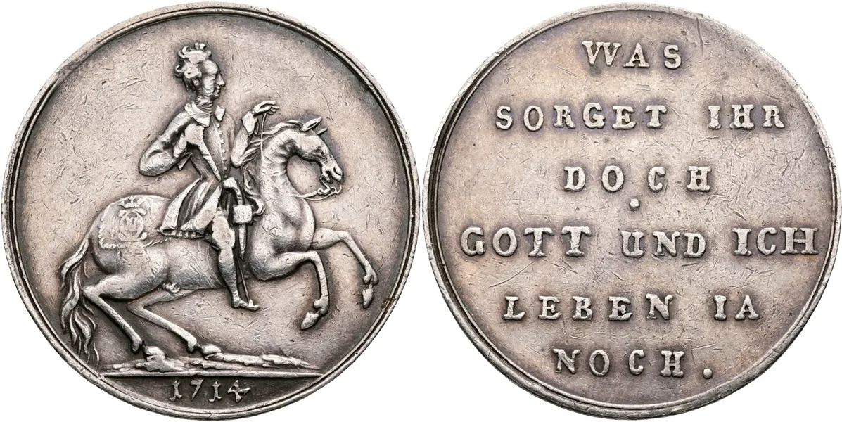 KARL XII (1697-1718). Medalj
