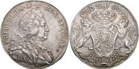 FREDRIK (1720-1751). Riksdaler 1741