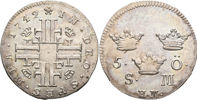 FREDRIK (1720-1751). 5 öre 1742