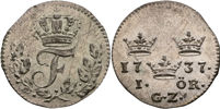 FREDRIK (1720-1751). Öre 1737