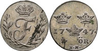 FREDRIK (1720-1751). Öre 1747