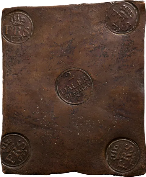 FREDRIK (1720-1751). 2 daler SM 1739