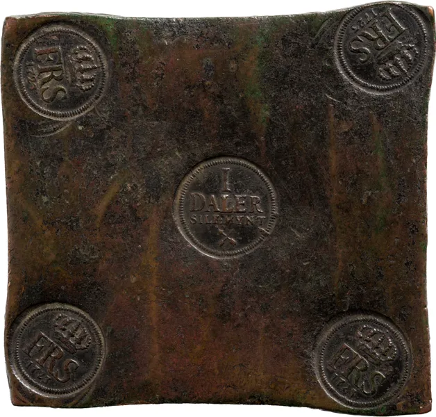 FREDRIK (1720-1751). Daler SM 1723