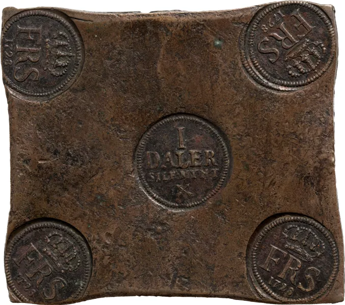 FREDRIK (1720-1751). Daler SM 1728