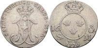 ADOLF FREDRIK (1751-1771). 16 öre SM 1770