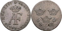 ADOLF FREDRIK (1751-1771). 5 öre 1757