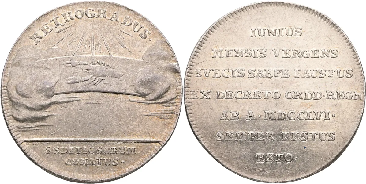 ADOLF FREDRIK (1751-1771). Medalj