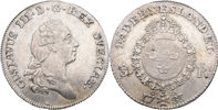 GUSTAV III (1771-1792). 1/3 riksdaler 1781