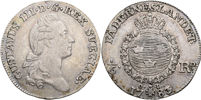 GUSTAV III (1771-1792). 1/6 riksdaler 1783