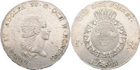 GUSTAV IV ADOLF (1792-1809). Riksdaler 1793